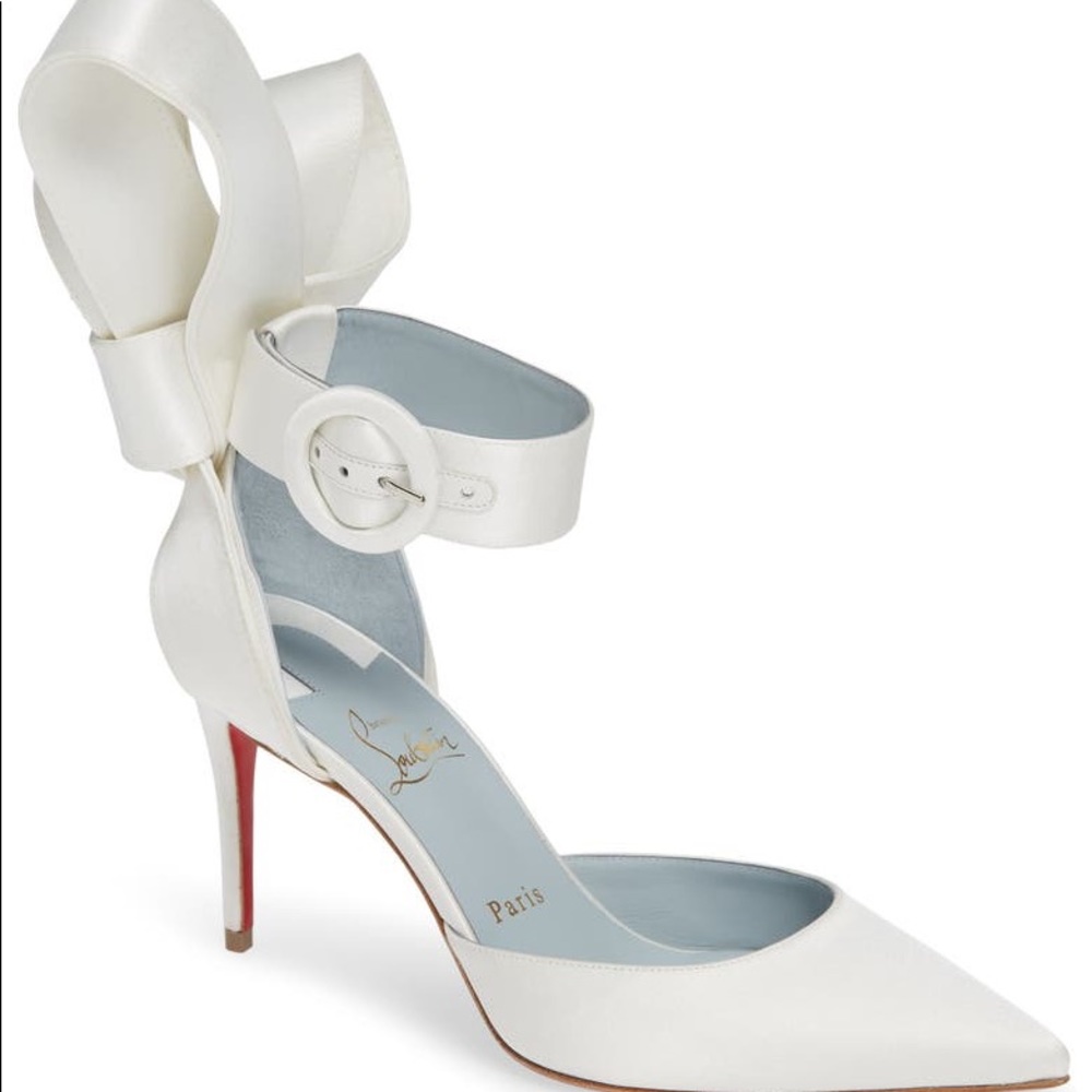 DO NOT BUY 🛑 ISO Christian Louboutin Raissa Bow AnkleStrap Pump 🕵🏻‍♀️
